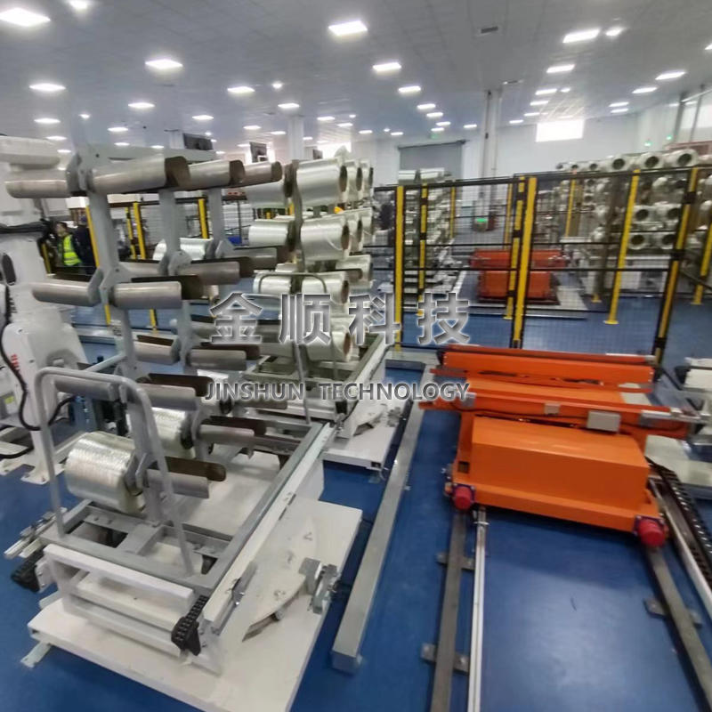 重慶國(guó)際復(fù)合材料F02C自動(dòng)化物流線